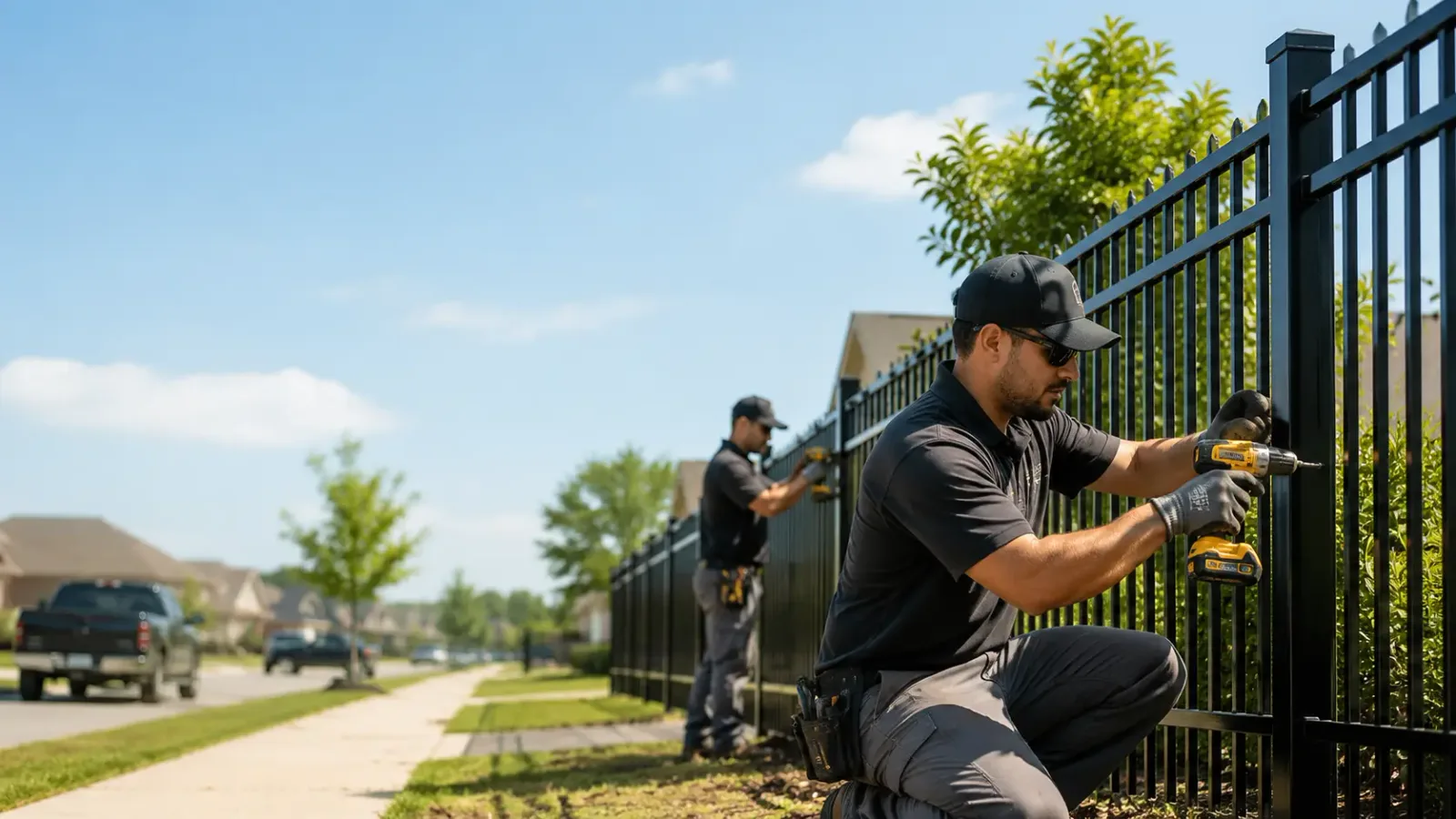 Metal Fence Installation in Big Sandy, TN